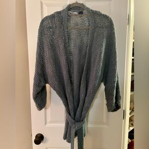 Fun fuzzy cardigan sweater